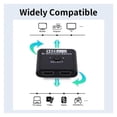 thumbnail image 4 of 4K 60Hz HD Video Switcher Bi-Directional, 2x1 1x2 Media Hub for PC Monitor, 4 of 6