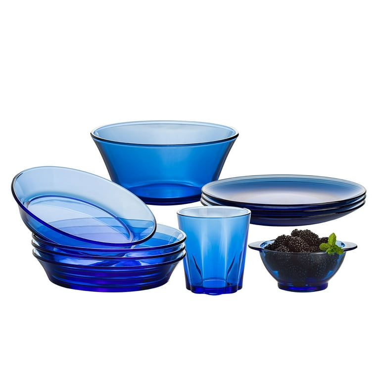 glassstudio グラススタジオ ラウンドスープボウル 4枚セット STPgoods Borosilicate Glass Round Soup Plate Set 4 Pcs 7.8