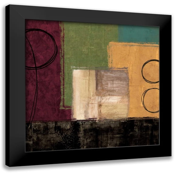 Nelson, Brent 12x12 Black Modern Framed Museum Art Print Titled - For the Sake of It II