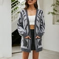 thumbnail image 1 of WREESH Manteau Cardigan Long à Manches Longues pour Femmes, 1 of 9