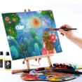 thumbnail image 3 of Transon Artist - Juego De 12 Pinceles Para Acuarela, Acrílico, Gouache, Óleo Y Pintura Al Temple, 3 of 7