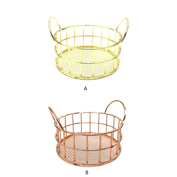 Basket rose gold hotsell