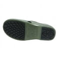 thumbnail image 7 of Anywear Guardian Angel Nursing Shoes Clogs for Women and Men, Antimicrobial Slip Resistant Shoes for Healthcare and Food Service, 6, Olive/Black, 7 of 7