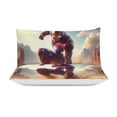 Iron Man Bedding Set Novelty Pattern Soft Microfiber Comforter Set 3