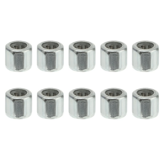 10pcs One Way Roller Bearing Octagonal Open Drawn Cup Thrust Ball Bearing