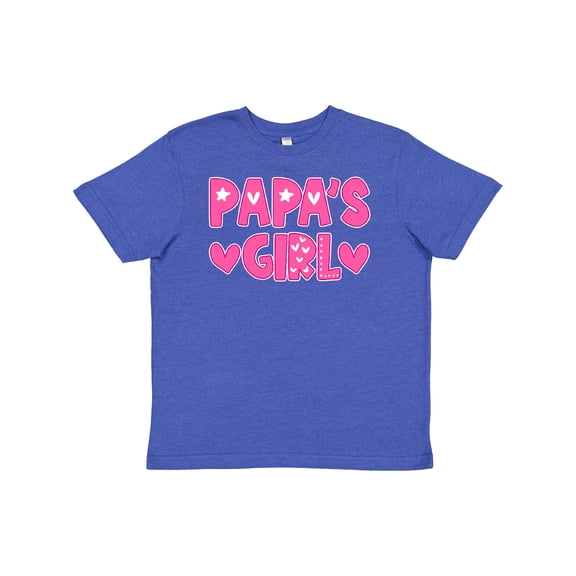 Inktastic Papa's Girl Youth T-Shirt