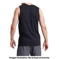 thumbnail image 3 of Playera Fruit Of The Loom para Hombre, sin Mangas Negro Talla CH, 3 of 4