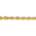 thumbnail image 3 of Real 14kt Yellow Gold 10mm Diamond Cut Rope with Fancy Lobster Clasp Chain; for Adults and Teens; for Women and Men, 3 of 5