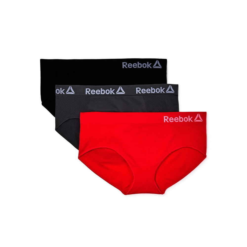 Reebok Reebok Women's Plus Seamless Hipster Panties, 3Pack