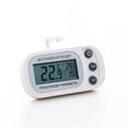 thumbnail image 2 of Digital Waterproof Refrigerator Freezer Room Thermometer Max/Min Record Function with Large LCD Display White, 2 of 4