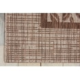 thumbnail image 5 of Nourison Garden Party Indoor/Outdoor Bordered Botanical Natural 7'10" x 10'6" Area Rug, (8' x 11'), 5 of 7
