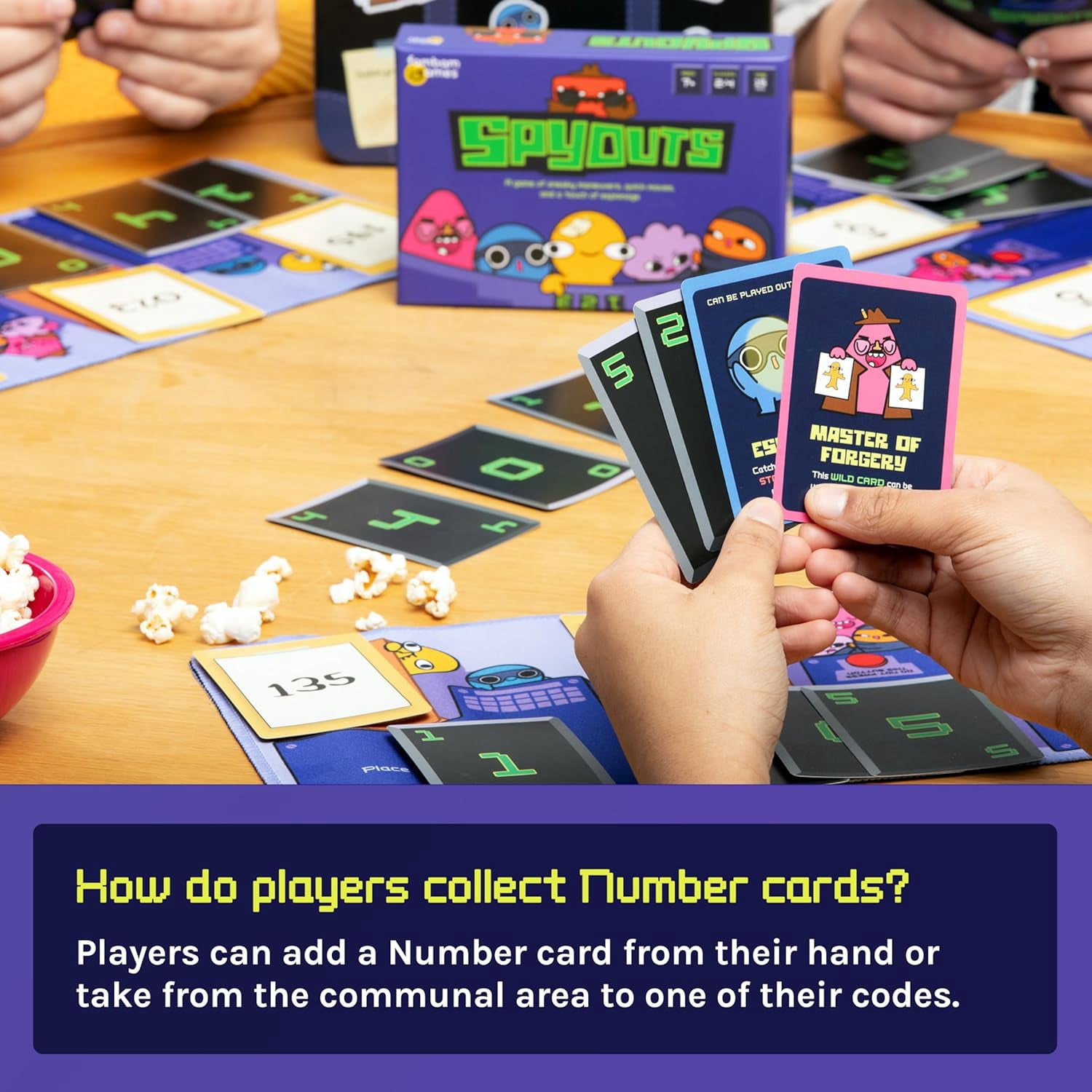 SpyOuts Card Game – a Quick, Fun, Family-Friendly Game for Kids Ages 7 and Up