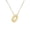 0, variant on Women's Men's Stainless Steel Bubble Balloon Angel Number Pendant Chain Necklace 6