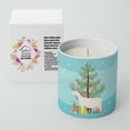 thumbnail image 2 of Carolines Treasures BB9256CDL 3.75 x 3.25 in. Unisex Saanen Goat Christmas 10 oz Decorative Soy Candle, Teal, 2 of 5