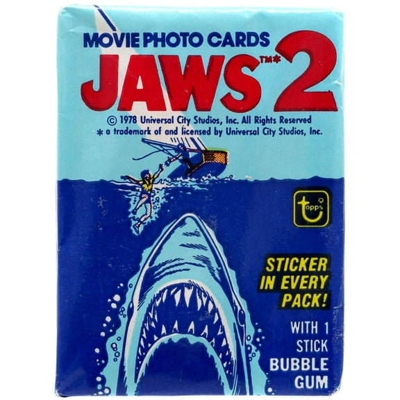 Jaws 2 Trading Card Pack
