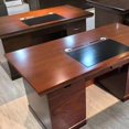 thumbnail image 2 of Computer Gaming Office Desk Executive Luxury Large Meeting Office Desk Study Escritorio Oficina Office Desk Furniture MZ50OD My Lux Decor Round, 2 of 17