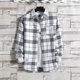 thumbnail image 1 of Camisa de manga larga a cuadros finos 2021 para hombre, camisa holgada de estilo coreano a la moda, ropa de trabajo informal para hombre, 1 of 4
