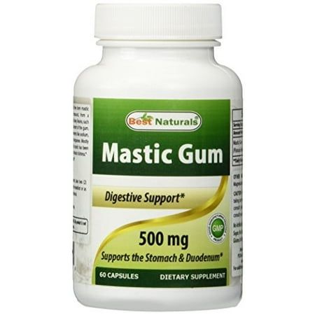 Best Naturals Mastic Gum 500 mg, 60 Ct (Best Male Stimulant Pills)