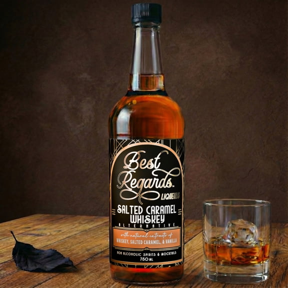 Salted Caramel Whiskey - Non-Alcoholic - Best Regards Liqueurs