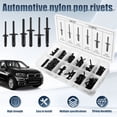 thumbnail image 4 of 115pcs Car River Clips Plastic Auto Pop River Assortment with 6 Sizes Sturdy Vehicle Rivet Kit Replacement  Automotive Interior River Set for Car Auto, 4 of 10