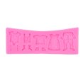 thumbnail image 2 of Silicona Ropa de bebé Moldes Moldes Tortas Molde Molde No Sticky Decoration Decoración Horneado DIY Casting Regalos para el hogar para la arcilla de resina Inevent HA010135-00, 2 of 6