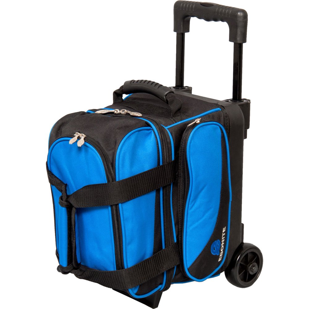 Ebonite Transport I 1Ball Roller Bowling Bag Blue/Black