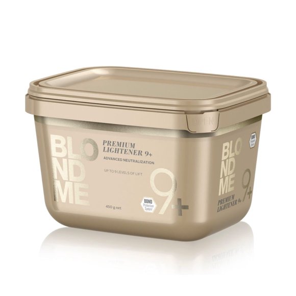 Schwarzkopf BlondMe Bond Enforcing Premium Lightener 9+ Dust Free Powder, 450g