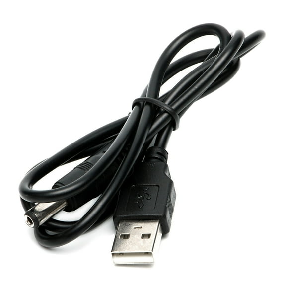 USB 5V for DC Power Cable USB 2.0 to for DC Jack 5.5X2.1 mm Interface Connection