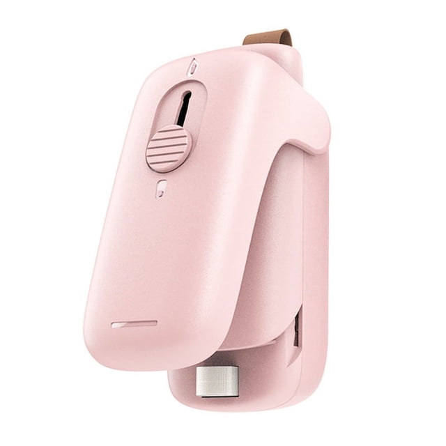 Dispositivo de sellado de bocadillos recargable pequeño artefacto de sellado clip mini máquina de sellado