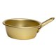 thumbnail image 1 of Cuenco de vino tradicional coreano, plato de sopa para senderismo, cuenco de vino de arroz de color dorado, portátil 300ML, 1 of 9
