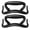 Black, variant on Rezlli Durable Bag & Bucket Carrier – Heavy Duty Grip Extra Strong Bag Holder with Ergonomic Wide Base,Green