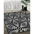 thumbnail image 3 of Ahgly Company Machine Washable Indoor Rectangle Transitional Midnight Gray Area Rugs, 8' x 10', 3 of 7
