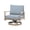 Blue, variant on Patio Sofa 3 Seater Outdoor Aluminum Couch with Rope Backrest Thick Cushion All Weather Patio Furniture for Deck Backyard Porch, Blue