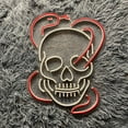 thumbnail image 5 of Handmadetneonsign Skull Head with Snake Neon Sign, Skeleton Wall Art Decor, Halloween Wall Decor, 5 of 5