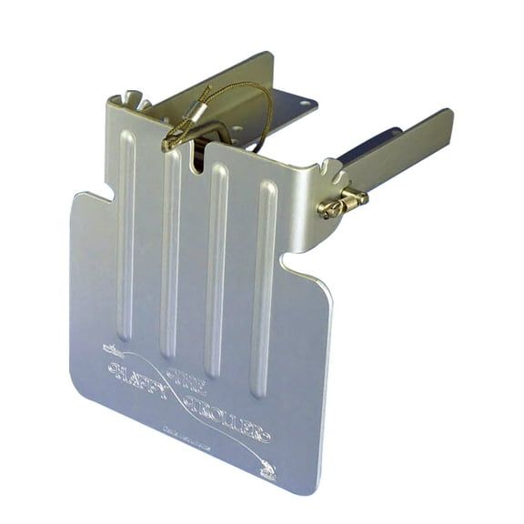 20" Metallic Gray Davis Happy Troller Small Trolling Plate for Outboards 20-50 Horsepower