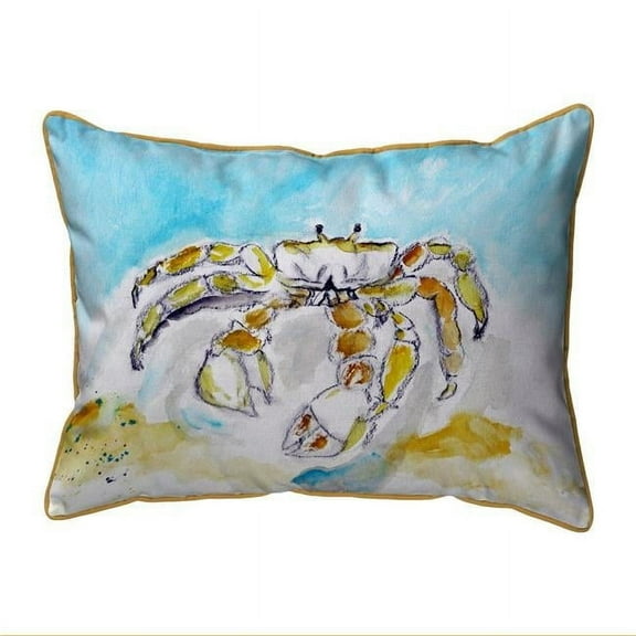 Betsy Drake HJ717 16 x 20 in. Ghost Crab Large Indoor & Outdoor Pillow