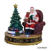 Holiday Time Animated Storytelling Santa, 6"