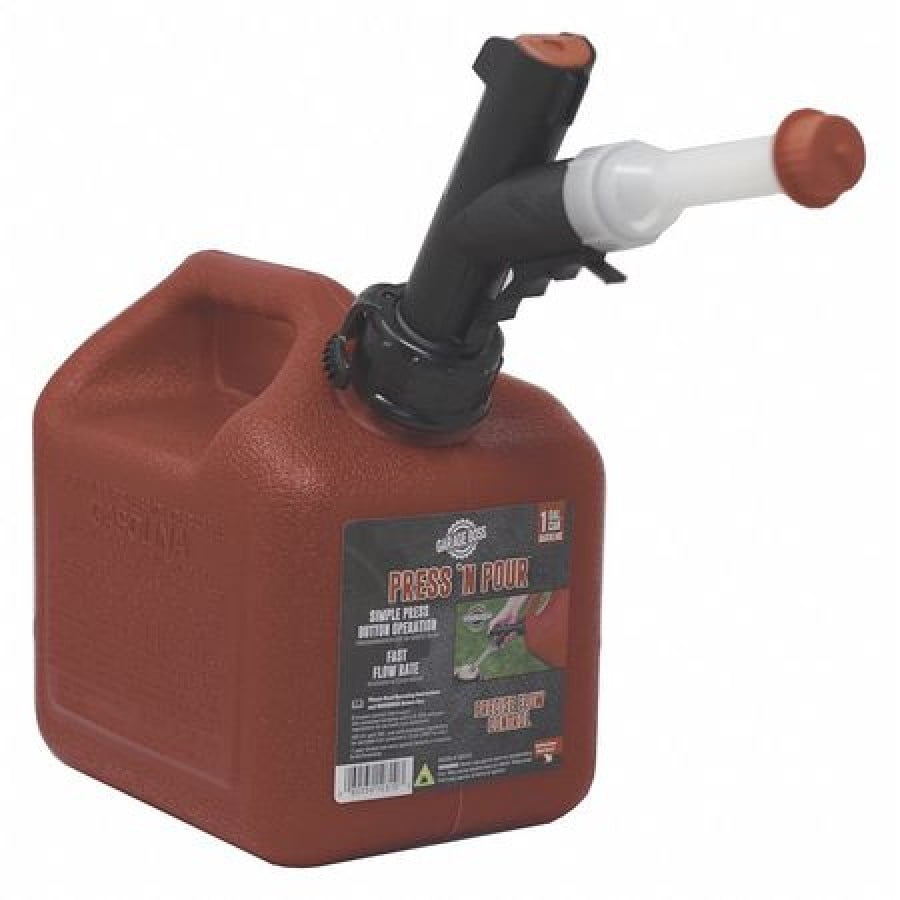 GARAGEBOSS GB310 1 gal Red Plastic Gas Can