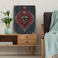 thumbnail image 5 of UXIEQU Mystical Eye Heart Canvas Wall Art 15.75x11.81 Inches, 5 of 8
