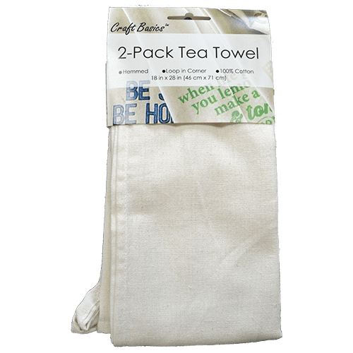 100% cotton. Home Edition 2 Pack Tea Towels 