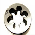 thumbnail image 2 of High Duty Pipe Thread Round Dies BSP 1/8 1/4 3/8 1/2 3/4 HSS High Speed Steel, 2 of 5