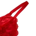 thumbnail image 7 of ALLLIST Plus Size Women Bras Lace Pack No Wire Lingerie Sets Solid Comfy Red Ladie's Bras Xl-4xl, 7 of 7