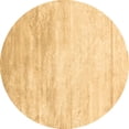 thumbnail image 1 of Ahgly Company Indoor Round Abstract Brown Contemporary Area Rugs, 4' Round, 1 of 4