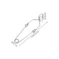 thumbnail image 2 of Moluckfu 5Ud Pinzas Para De Acero Inoxidable Clip Laboratorio Resistente A Alta Temperatura, 2 of 8