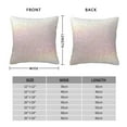 thumbnail image 2 of Pofeuu Glitter Light Pearl Print Double-sided plush pillowcase Square Throw Pillow Covers Pillows Cover for Living Room Bedroom Sofa Couch Cushion Cover（No pillow core）-20"x20", 2 of 7