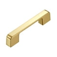 thumbnail image 3 of Utopia Alley 10pcs Marino Pull Handle - Decorative Cabinet Drop Pull Handles- Vintage Cabinet Hardware with Hand Finished Polished Gold - Metal Drawer Pull Handle, 3.75" Center to Center, 3 of 9