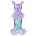 thumbnail image 3 of Disfraz de Rapunzel de Disney para niña, vestido de princesa de manga larga, fiesta de cumpleaños de lujo, Encanto, Mirabel, Isabela, Cosplay, 3 of 5