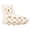 White, variant on LAZIOEGR PU Leather Golf Wood Head Covers Waterproof L-Shape Putter Skeleton Rivet Headcover Protector, Black (7.08 inches / 18 cm)