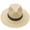 White, variant on Man's Casual Straw Panama Hat, Summer Sun Hat, Wide Brim Fedora Beach Hat, Father Hat, Middle Aged Elderly Hat