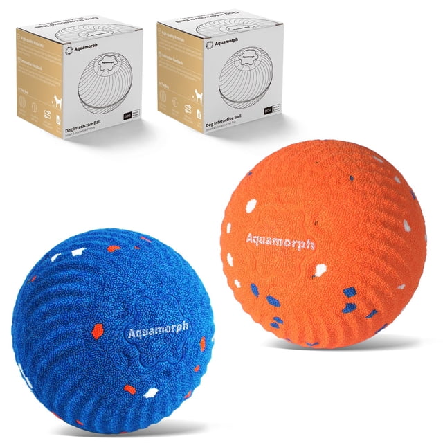 Pelotas Interactivas para Perros Aquamorph Paquete de 2 para Perros Medianos y Grandes